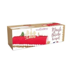 Moule à bûche et insert plastique - ScrapCooking