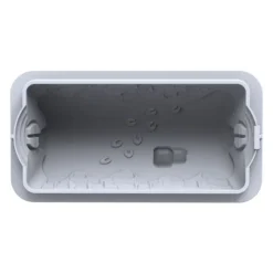 Moule à Bûche Silicone Chalet d'Hiver 3D 23 x 10,5 x H 7,5 cm - Silikomart