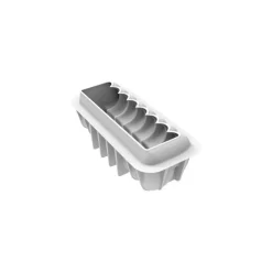 Moule à bûche silicone coeur 3D - Silikomart