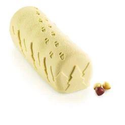 Moule à bûche Snowy silicone 3D - Silikomart