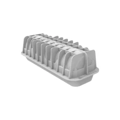 Moule à bûche Snowy silicone 3D - Silikomart