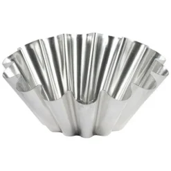 Moule à brioche grosses côtes en fer blanc 18 cm – Gobel