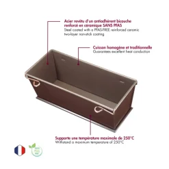 Moule à cake et pâté en croûte 28 cm – Gobel
