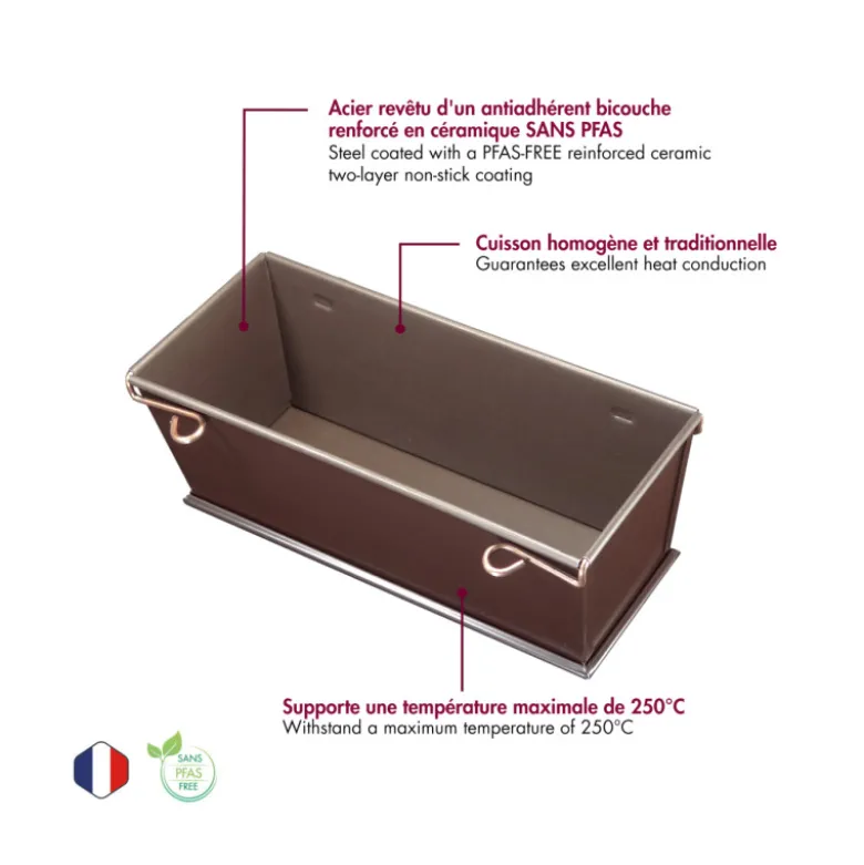 Moule à cake et pâté en croûte 28 cm – Gobel
