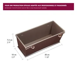 Moule à cake et pâté en croûte 28 cm – Gobel