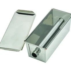 Moule à cake inox avec tube 25x8cm