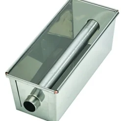 Moule à cake inox avec tube 30x8cm