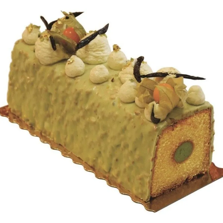 Moule à cake inox avec tube 35x8cm