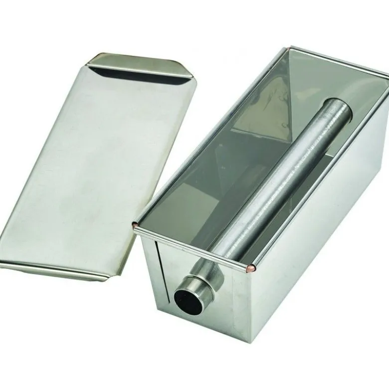 Moule à cake inox avec tube 40x8cm