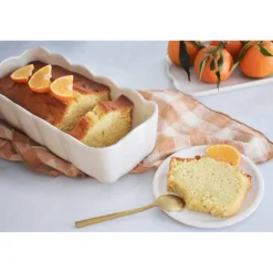 Moule cake Madeleine blanc Argile - Emile Henry