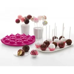 Moule cake pop rose - Lékué