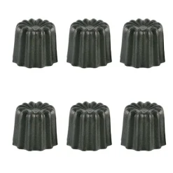 Moule cannelé aluminium revêtu 3,5cm x6 - Patisse