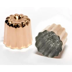 Moule cannelé cuivre 4,5cm x4 - Patisse