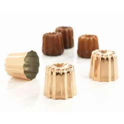Moule cannelé cuivre 5,5cm x3 - Patisse