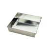 Moule carré en fer blanc 22 cm – Gobel