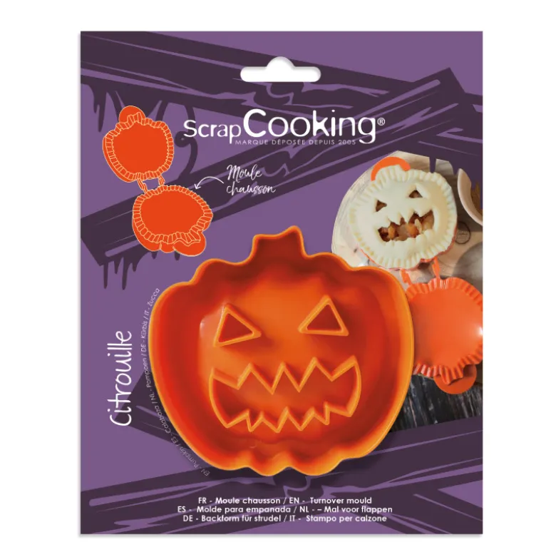 Moule Chausson Citrouille - ScrapCooking