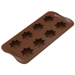 Moule à chocolat Choco Flower silicone - Silikomart