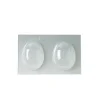 Moule chocolat coquille Oeuf unie 14cm x2