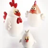 Moule Chocolat Famille Poule (x3) - Pavoni
