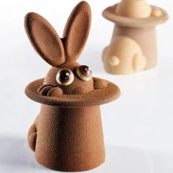Moule Chocolat Lapin Magique 12 x 10 cm x H 17 cm (x2) - Pavoni
