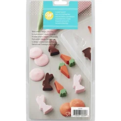 Moule à Chocolat Mini Lapins et Carottes - Wilton