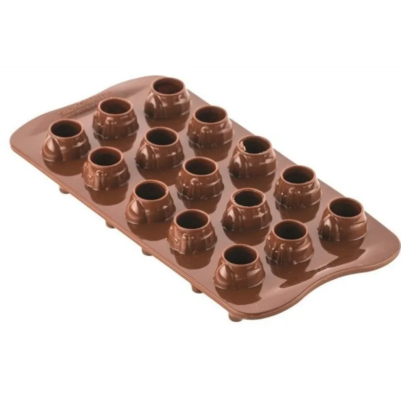 Moule chocolat Mr & Mrs Brown - Silikomart