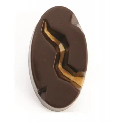 Moule chocolat oval Abyss - Pavoni Italia