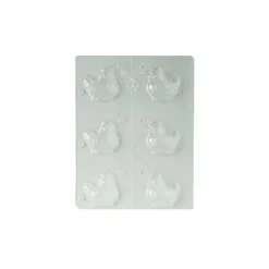 Moule chocolat Poule couveuse x6