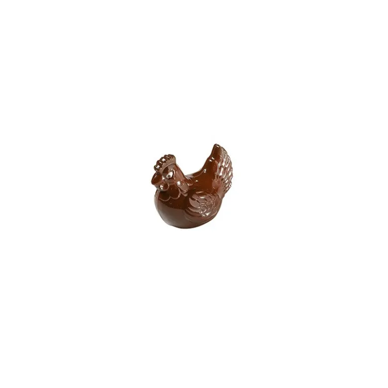 Moule à Chocolat Poule 60mm (x8) - Cacao Barry