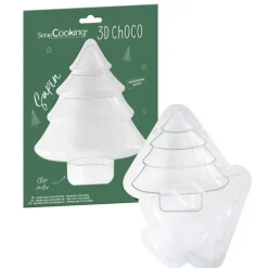 Moule à chocolat Sapin 3D - Scrapcooking