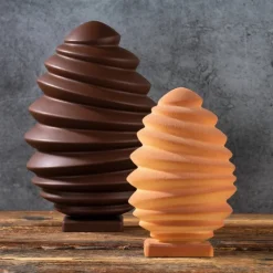 Moule Chocolat Œuf Pagoda 13,7 x 13,7 cm x H 21,2 cm (x2) - Pavoni