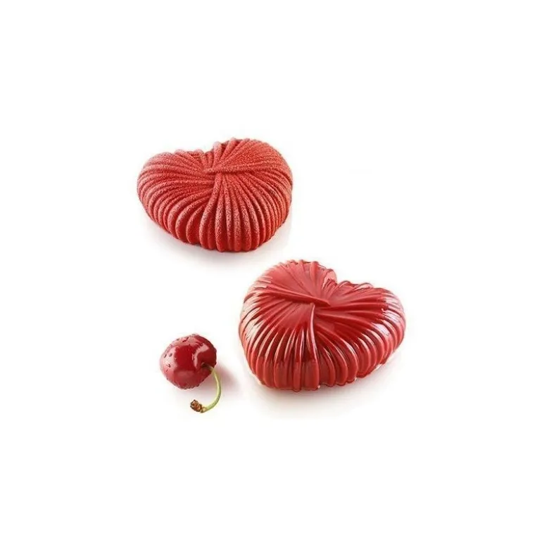 Moule coeur Lovely x6 - Silikomart Professional