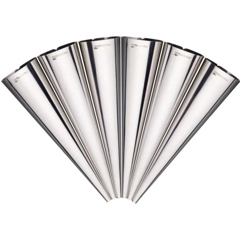 Moule cornet à crème inox x6 - Kitchen Craft
