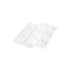 Moule décor Square carré x6 - Silikomart professional