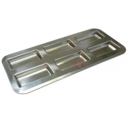 Moule à financier en fer blanc (x6) - Gobel