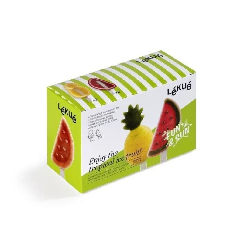 Moule à glace Fruits Tropicaux empilable x4 - Lékué