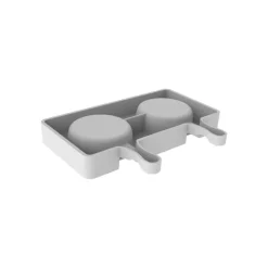 Moule à Glace Silicone Rond 3D Ø 7 x H 2,3 cm (x2) - Silikomart
