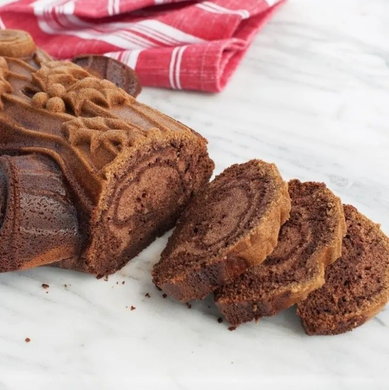 Moule à gâteau Bûche - Nordic Ware