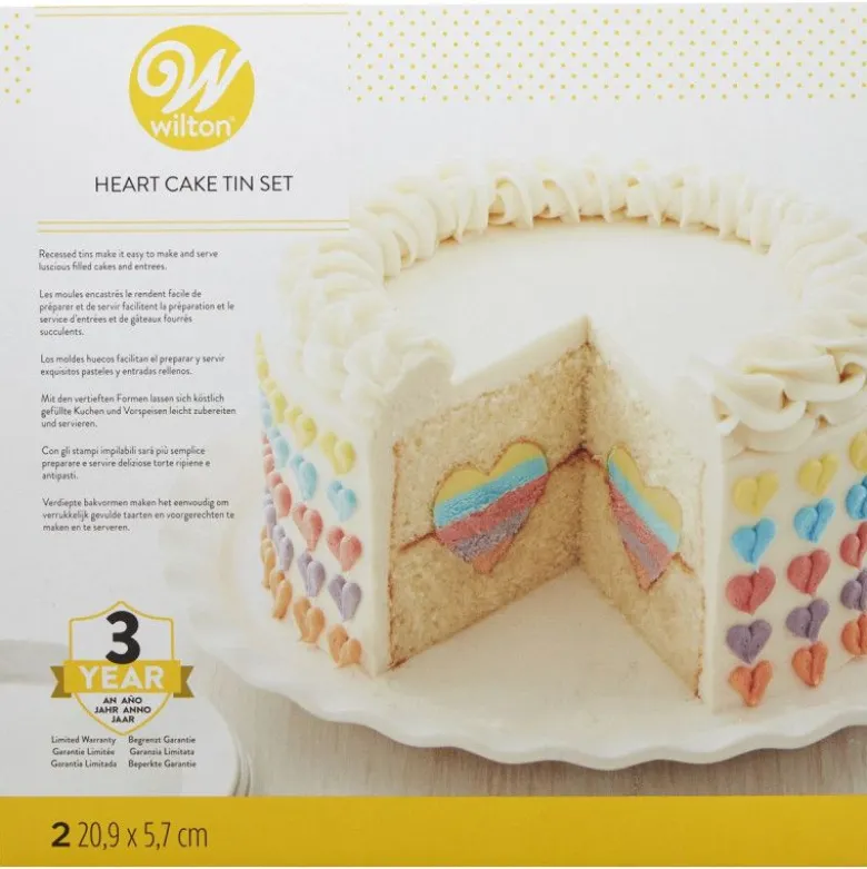 Moule gâteau centre cœur - Wilton