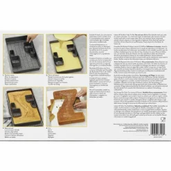 Moule à gâteau chiffres et lettres - Wilton