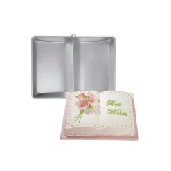 Moule à gâteau livre aluminium - Wilton