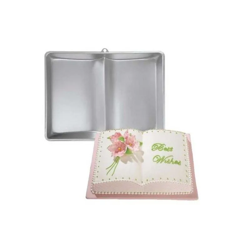 Moule à gâteau livre aluminium - Wilton