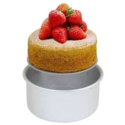 Moule gâteau rond 20cm H 7,5cm fond amovible - PME