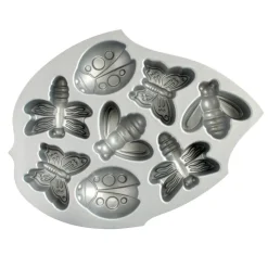 Moule à Gâteaux Coccinelle et Libellule (x8) Toffee - Nordic Ware