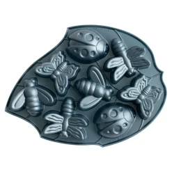 Moule à Gâteaux Coccinelle et Libellule (x8) Toffee - Nordic Ware