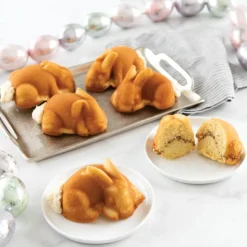 Moule à Gâteaux Lapins (x6) Toffee - Nordic Ware