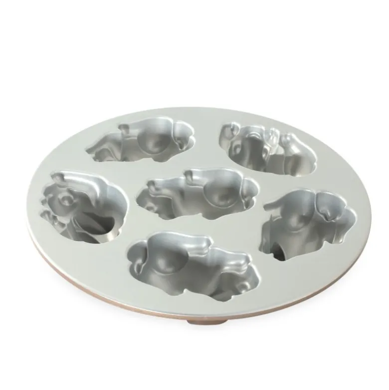 Moule à Gâteaux Lapins (x6) Toffee - Nordic Ware