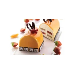Moule insert bûche silicone 22cm - Silikomart Professional