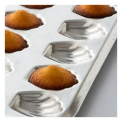 Moule à Madeleines x20 Fer Blanc - Gobel