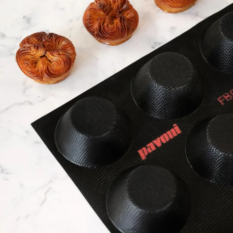 Moule à Muffins Fiberform Ø 8 x H 3,6 cm (x24) - Pavoni